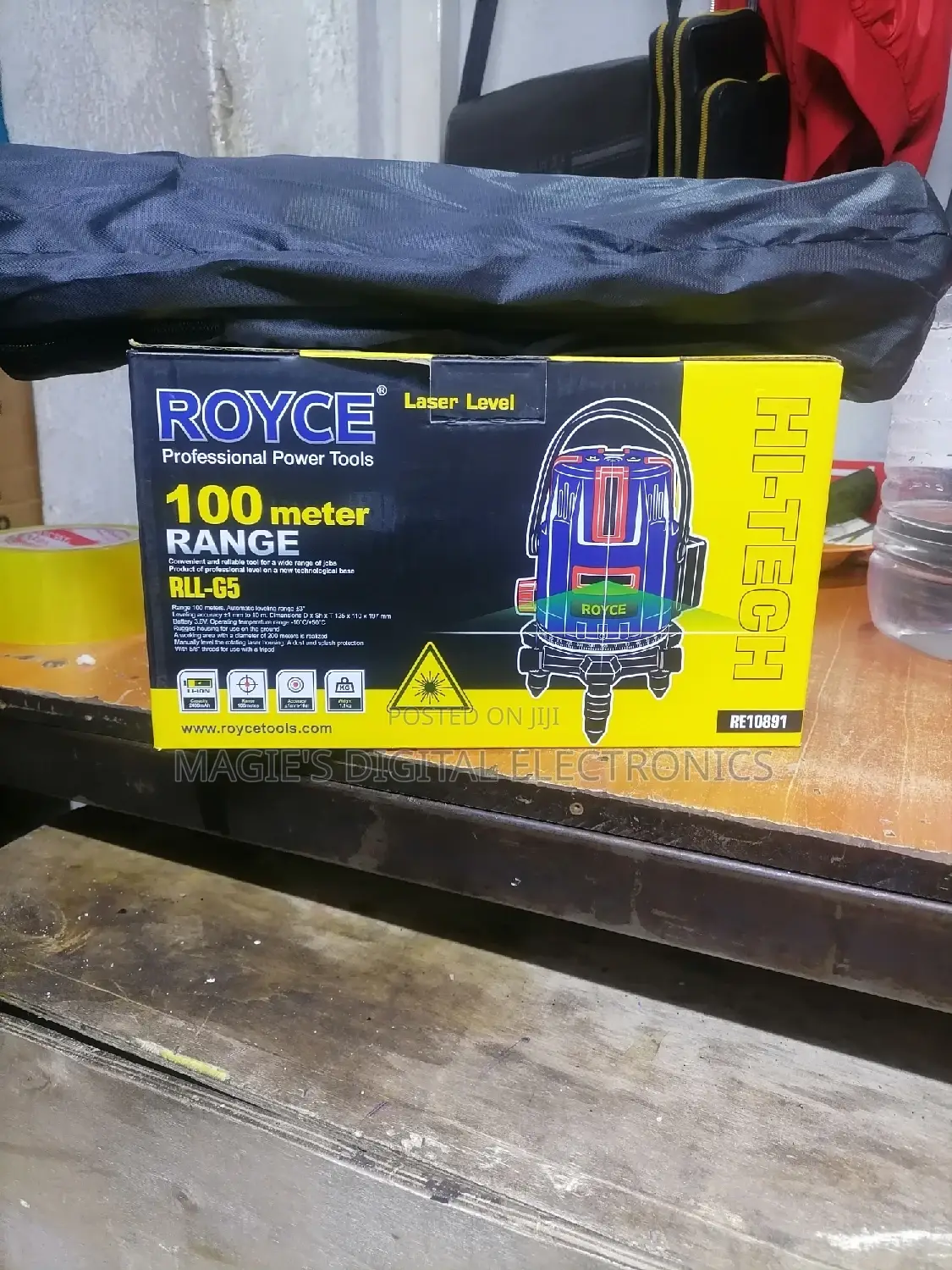 High Standard 100m Range Royce Laser Level With Stand