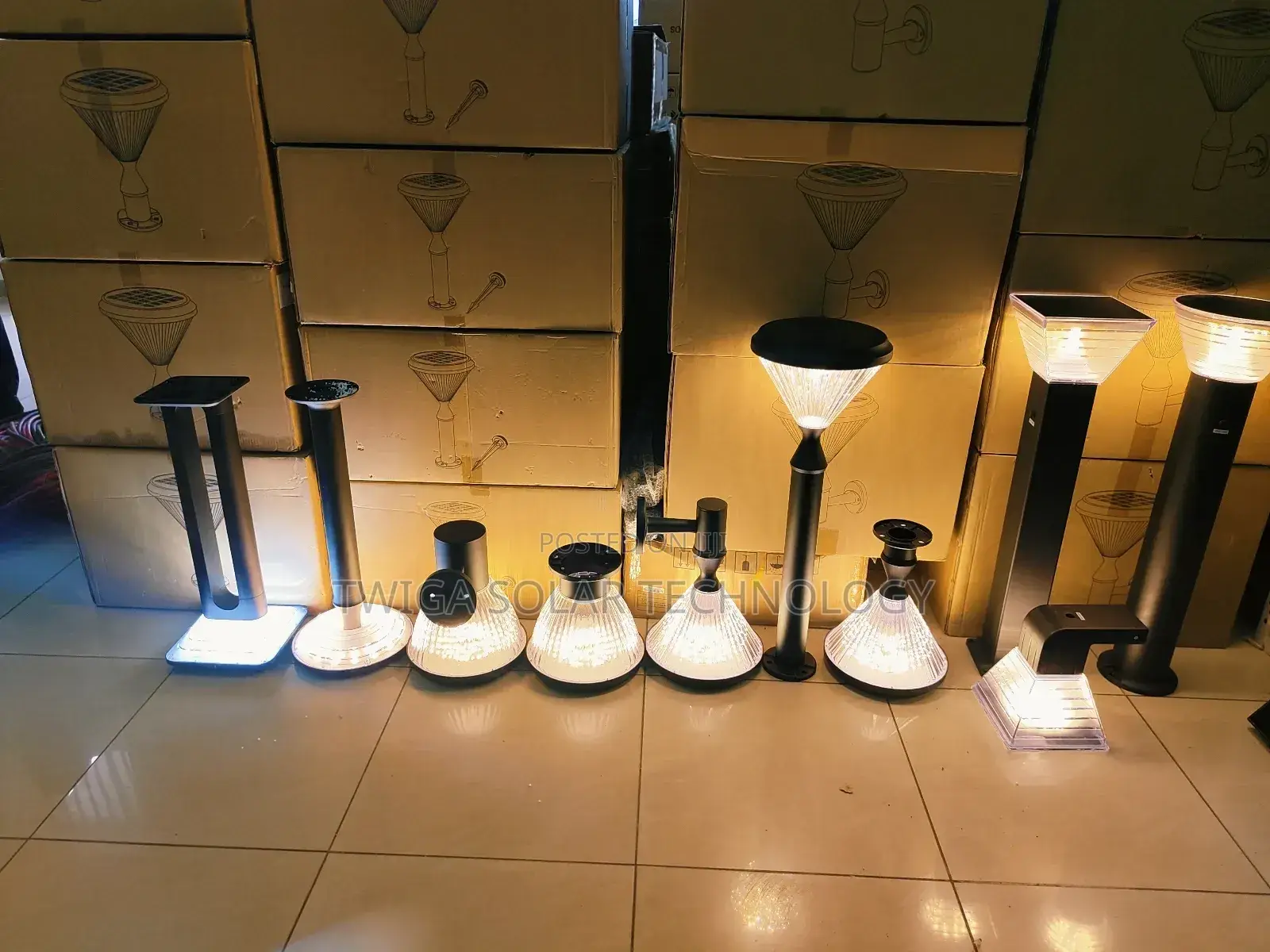Round Solar Wall Lights