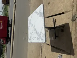 White Marble Square Table