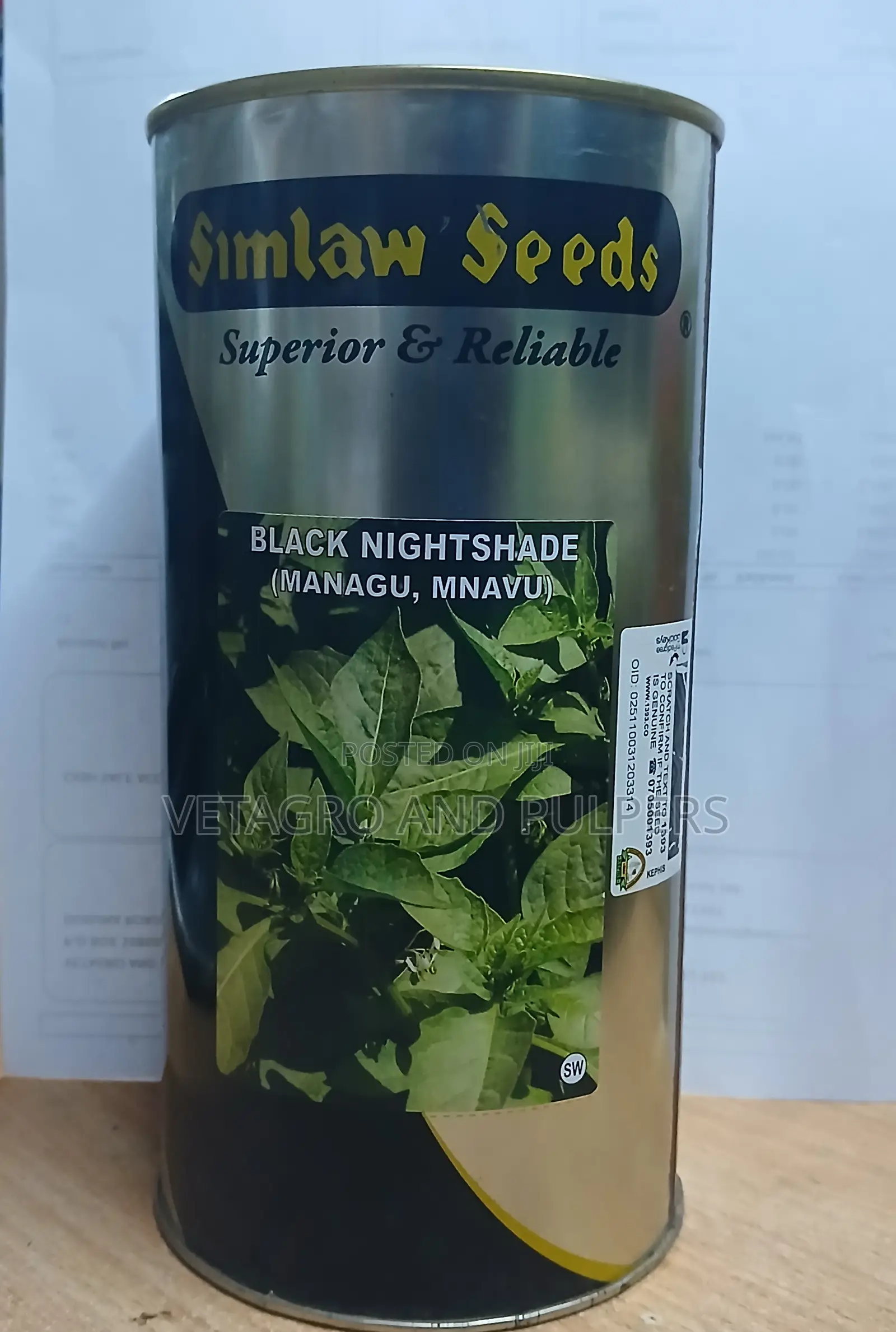 Black Nightshade ( Managu, Mnavu)