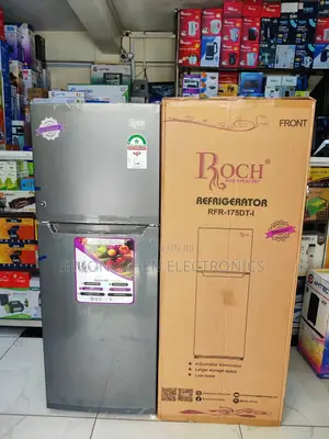Roch 138l Double Door Fridge