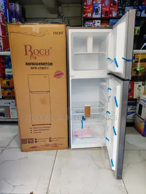 Roch 138l Double Door Fridge