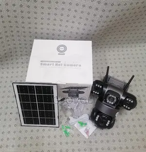 Solar Camera Triple Lens Wifi Solar V380 Tripple Lens
