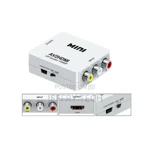 Mini Av2hdmi Composite Rca Av to Hdmi Converter