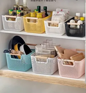 Mesh Plastic Storage Baskets_cr