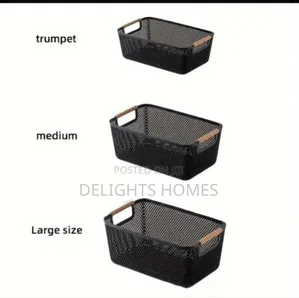 Mesh Plastic Storage Baskets_cr
