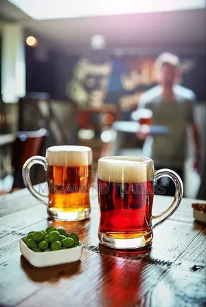 6pc Beer Mugs 450ml/Luminarc Benidorm Mug/Dawa Mug
