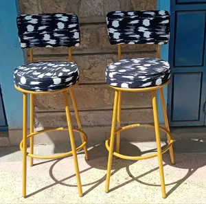 Patterned Kitchen Counter High Stools.