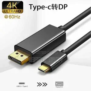Display Type C to Displayport Thunderbolt Cable High Speed D