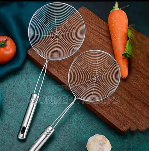 .Stainless Steel Scooper Strainers .
