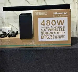 Hisense Soundbar Speaker 3.1ch Hisense, 480w Hs3100