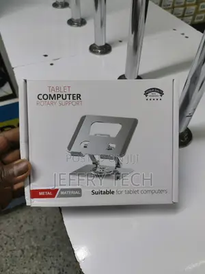 Tablet Stand, 360 Rotating Portable Aluminum Adjustable Fold