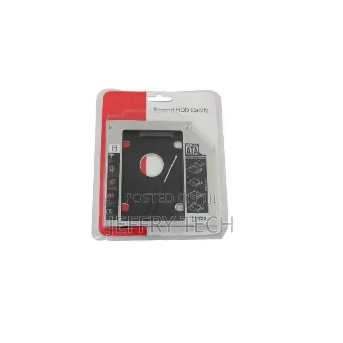 2nd 2.5" SSD Hard Drive Caddy Adapter Bracket for 9.0mm Sata
