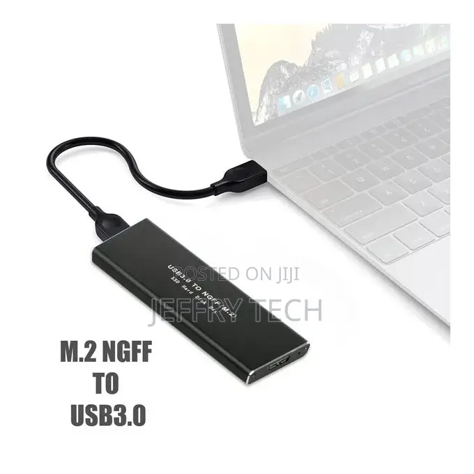 Ivecy Usb 3.0 External Hard Drive Enclosure for M.2 Sata SSD
