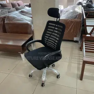 Office Chair:Neck Headrest Ergonomic Mesh Office Chair