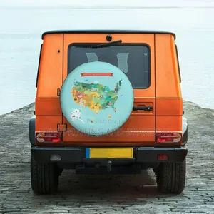 Wheel Covers Custom Printed for Tourist Company