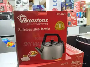 Traditional Electric Kettle 4 Liters Stainless Steel- Rm/671