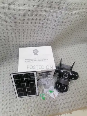 Imported Tripple Lens 4g Simcard Solar Powered PTZ Camera