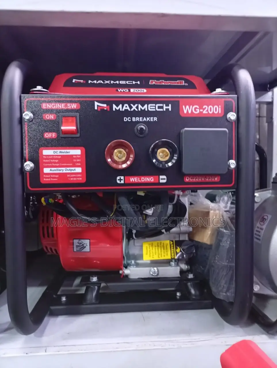 Most Approved 1.3kva Maxmech Welding Generator