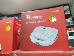 Ramtons Sandwich Toaster White- Rm/479