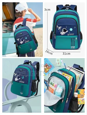 Waterproof Childrens School Backpack-La