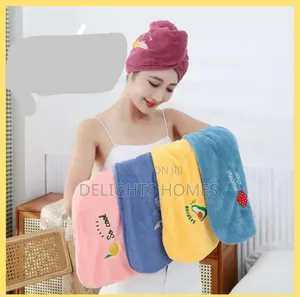 Microfiber Highly Absorbent Hair Towel-La