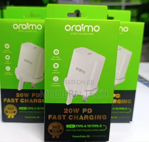 Oraimo Powercube 20 20w Wall Charger Kit