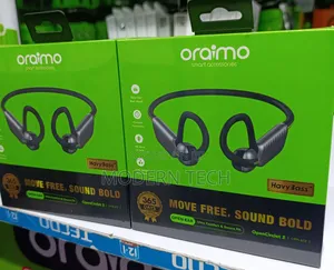 Oraimo Opencirclet 2 Ipx5 Steps Tracking Open-Ear Headphones