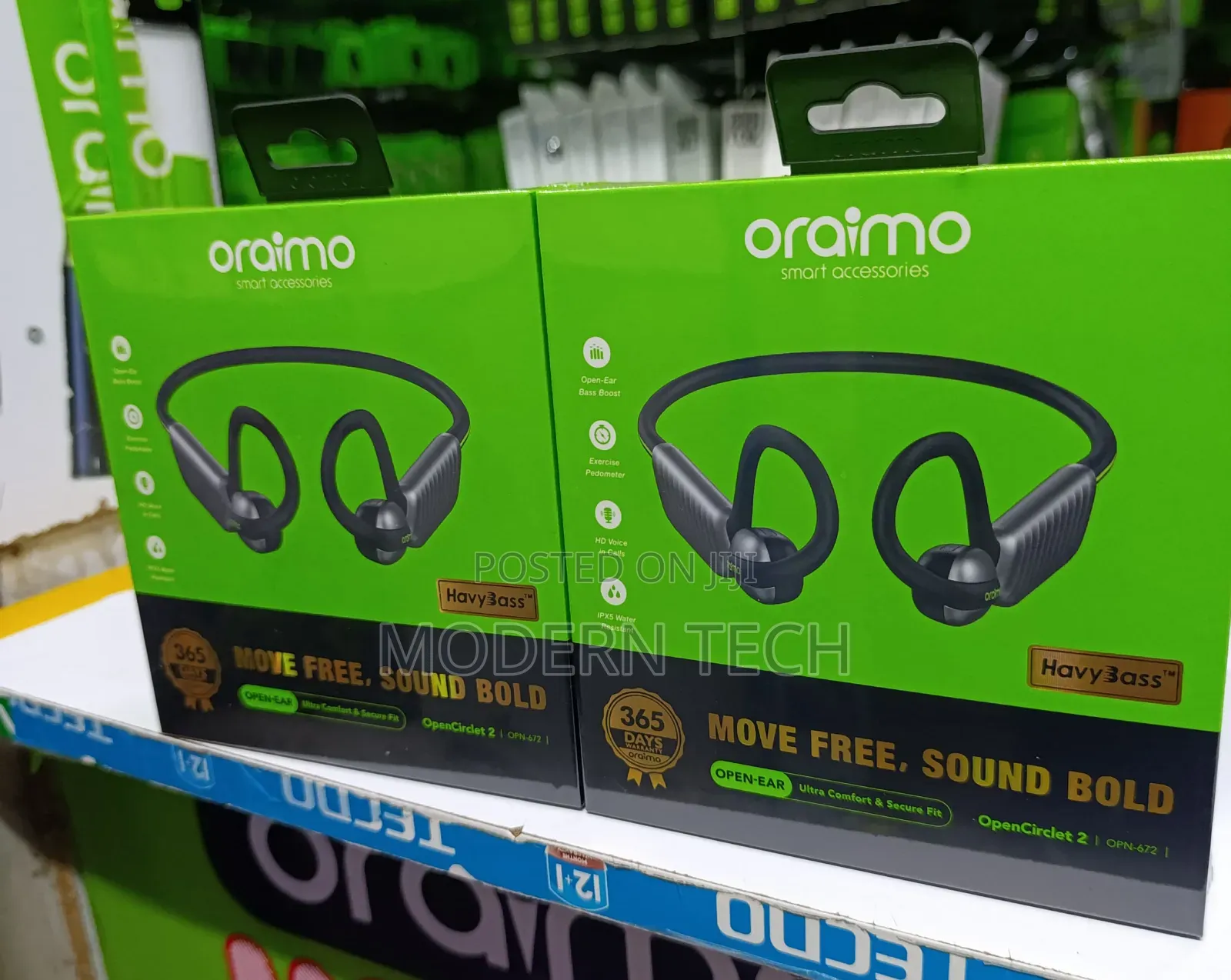 Oraimo Opencirclet 2 Tracking Open-Ear Headphones