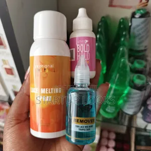 3pcs Lace Melting Spray + Bold Hold Glue + Remover