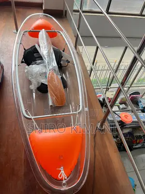 Kayak 1-Person Clear Body + Rudder System