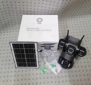 Great V380 4g PTZ Tripple Lens Solar Camera