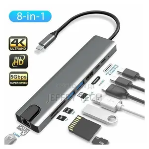 Support Type-C Adapter 8 in 1