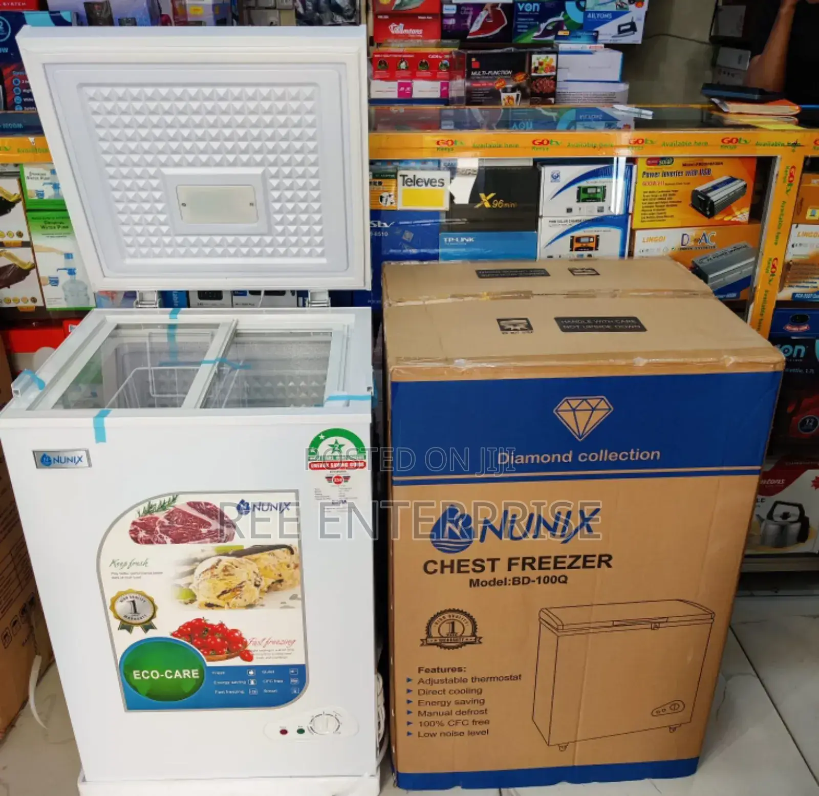Chest Freezer Nunix 100l