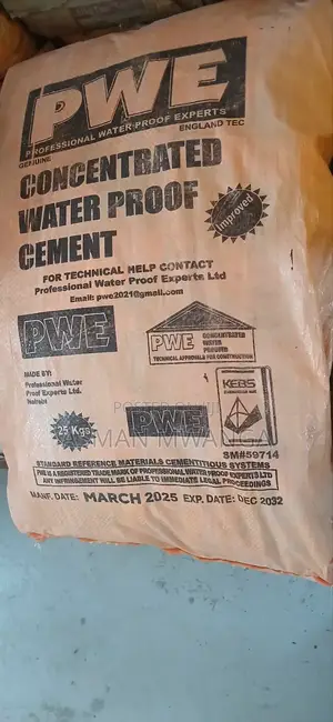 Wpe Concetreted Waterproof Cement 25kgs
