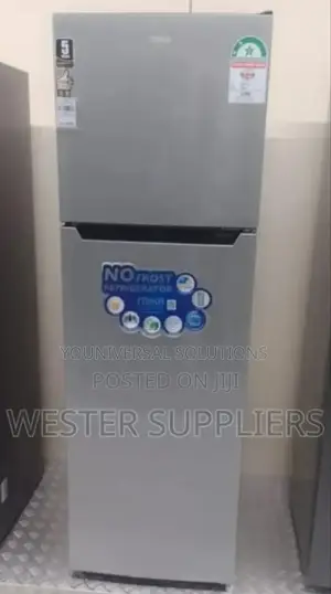 Mika 255 Litres Mrnf255lsd,No Frost Double Door Refrigerator