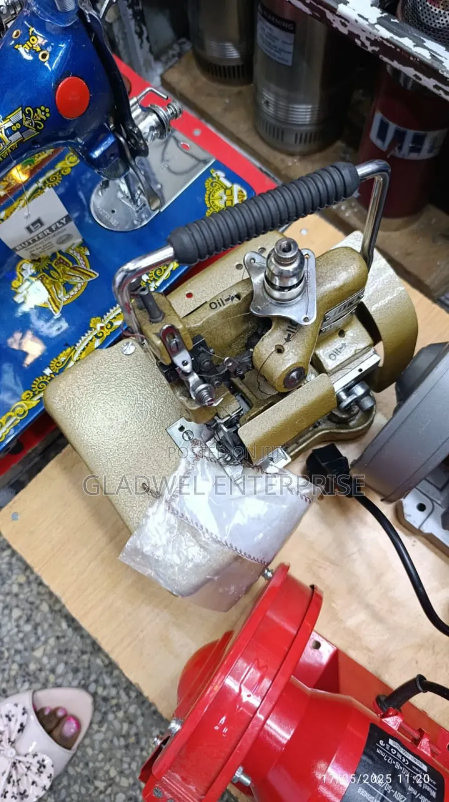 Approved Overlock Machine.Juki Made in India