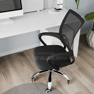 Office Chair:Mobile Clerical Ergonomic Mesh Office Seat