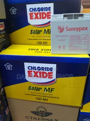 Chloride Exide 12v 100ah 100% Maintenance Free Battery