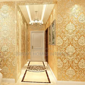 Cream Floral Wallpaper Available New Stock