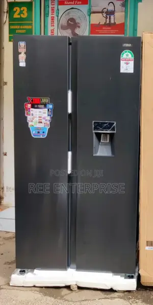 No Frost With Dispensar Mika Fridge 595litres Side by Side