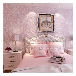 Pink Wallpaper for Kids Bedroom