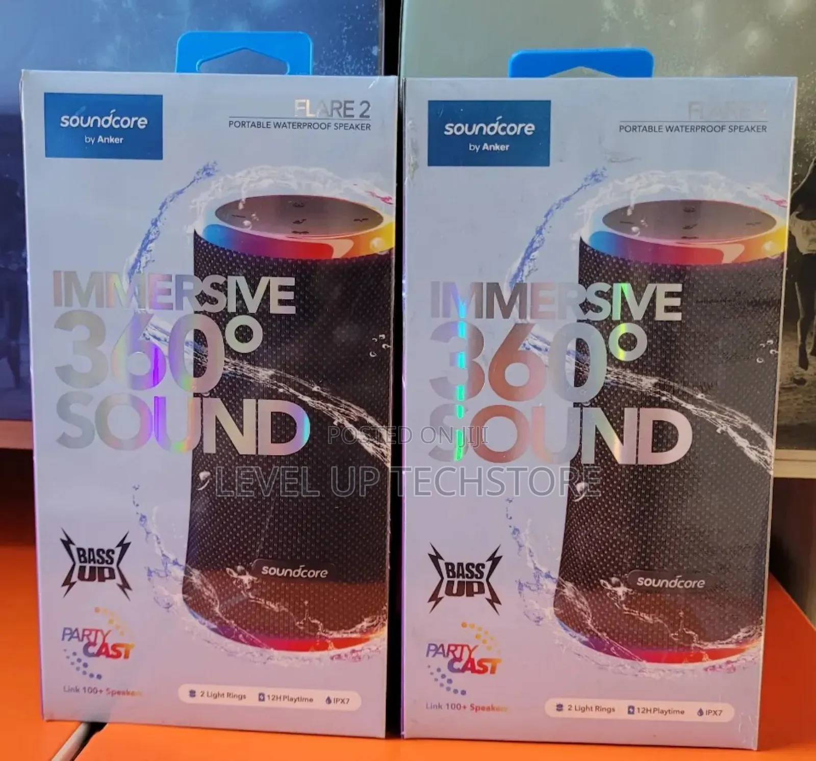 Soundcore Flare 2 Bluetooth Speaker.