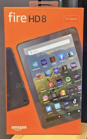 New Amazon Fire HD 8 32 GB Black