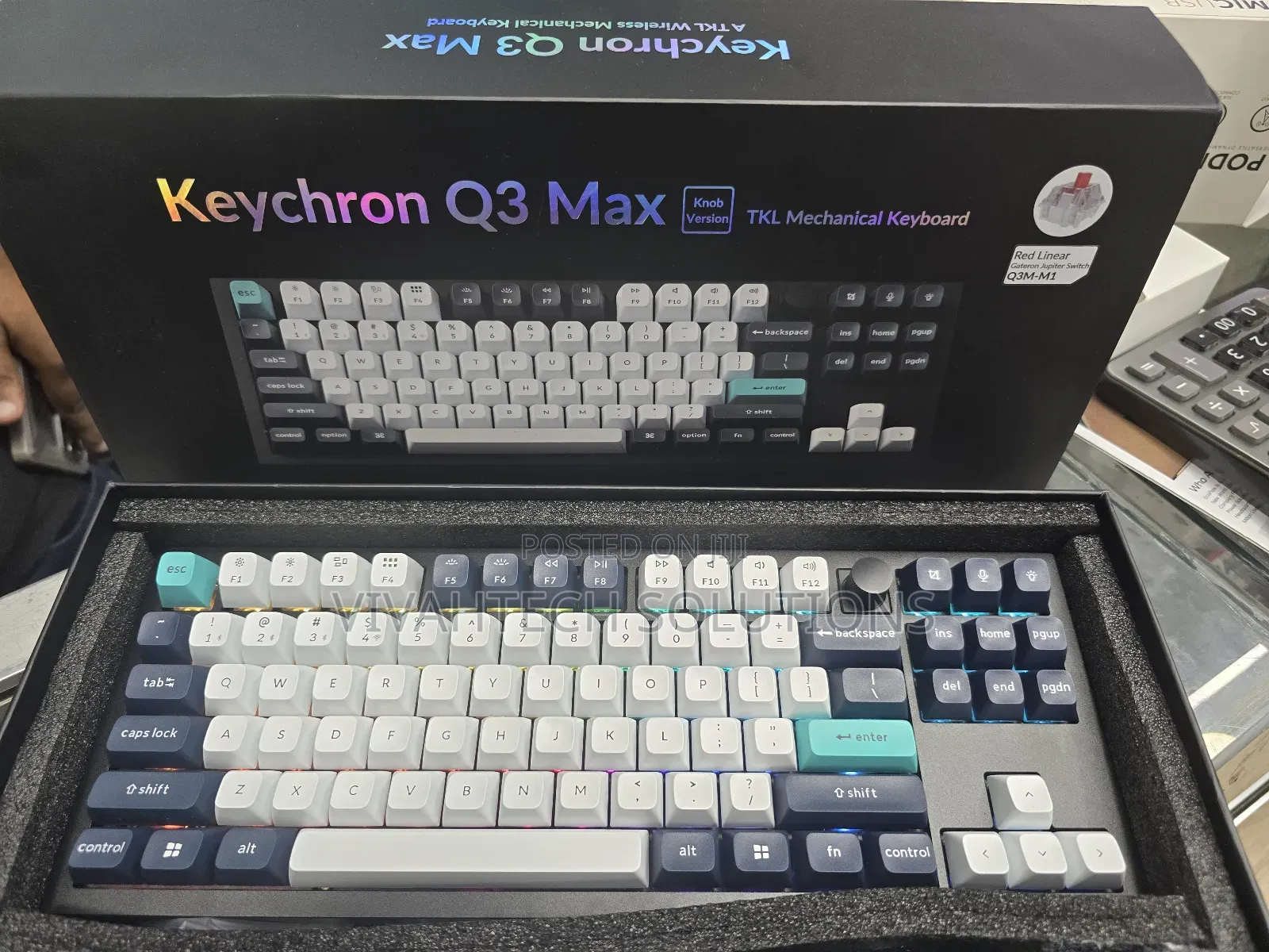 Keychron Q3 Max Wireless Mechanical Keyboard