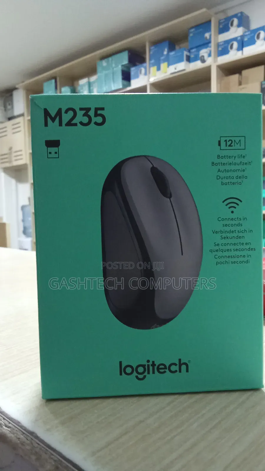 Logitech M235 Wireless Mouse Colt Matte