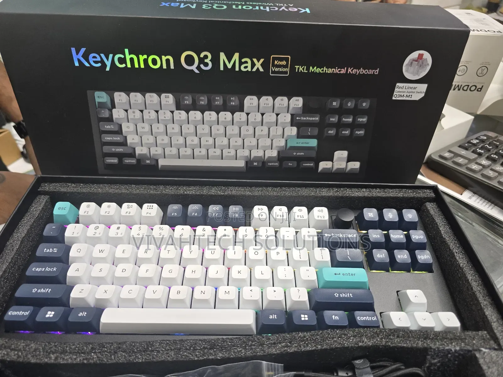 Keychron Q3 Max Gaming Wireless Keyboard /Mechanical Q3