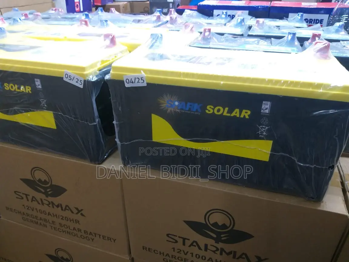 Spark 12v 100ah Solar Maintenance Free Battery