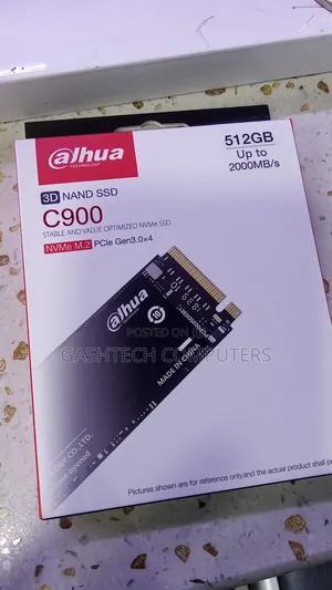 Dahua 512 Nvme Pcie Gen 3x4 2280 SSD - Read 3400mb/S