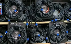 10 Meters Quality Complete Speaker Cable With Specons